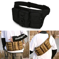 multi pocket edc tools sling waist bag for phones flashlight pouch edc fanny pack bag fashion hunting belt bag edc organizer