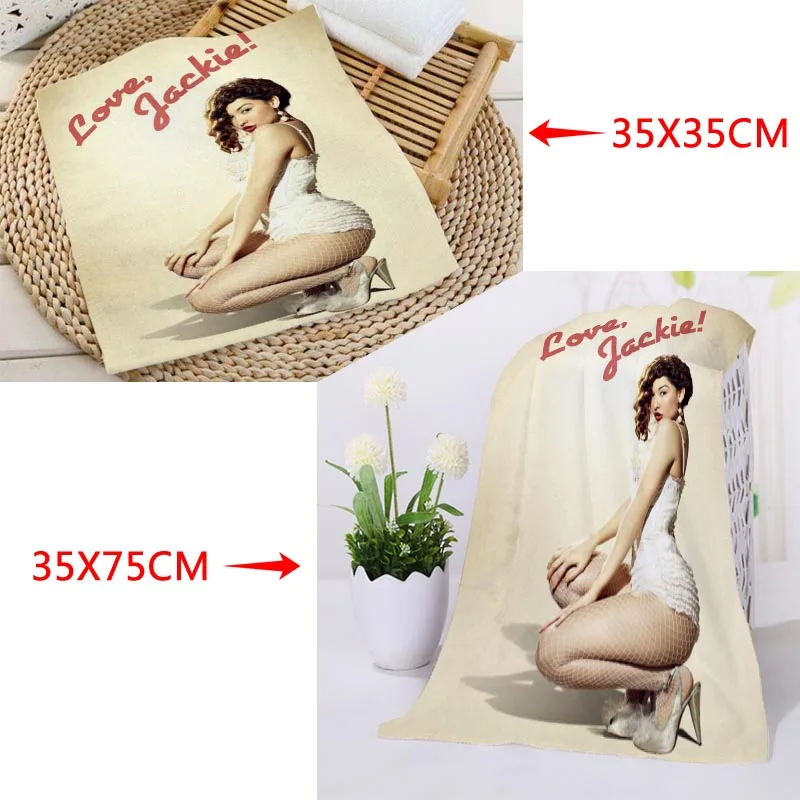 Квадратное полотенце с принтом на заказ абсорбирующее быстросохнущее из