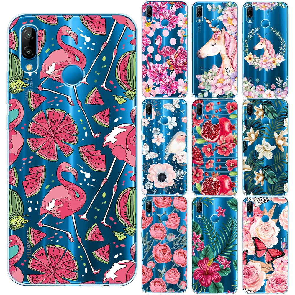 Силиконовый чехол для телефона Huawei P10 P20 P30 Lite P8 P40 Pro Y5 Y9 2018 2019|Бамперы| |