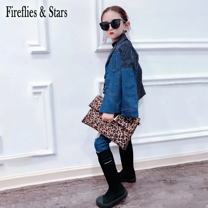 Демисезонная джинсовая куртка для девочек 3-6 лет с карманами | Мать и ребенок