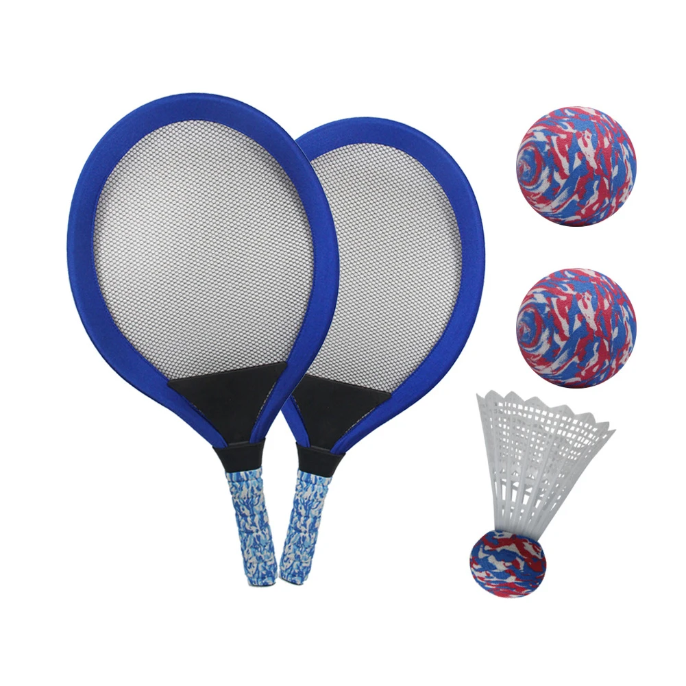 Outdoor Sports Parent-child Game Training Kids Gift Beach Toy Tennis Racket Set Beginner Practice Durable Indoor Badminton Ball | Спорт и