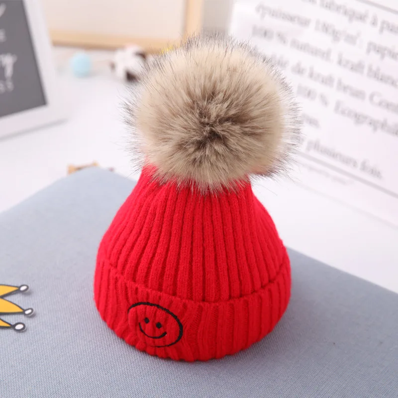 

8+ Colors Winter Warm Knitted Girls Hats Outdoor Baby Caps Cute Cartoon Beanie Hat for Boys Kids Headwear Accessories 3-24M