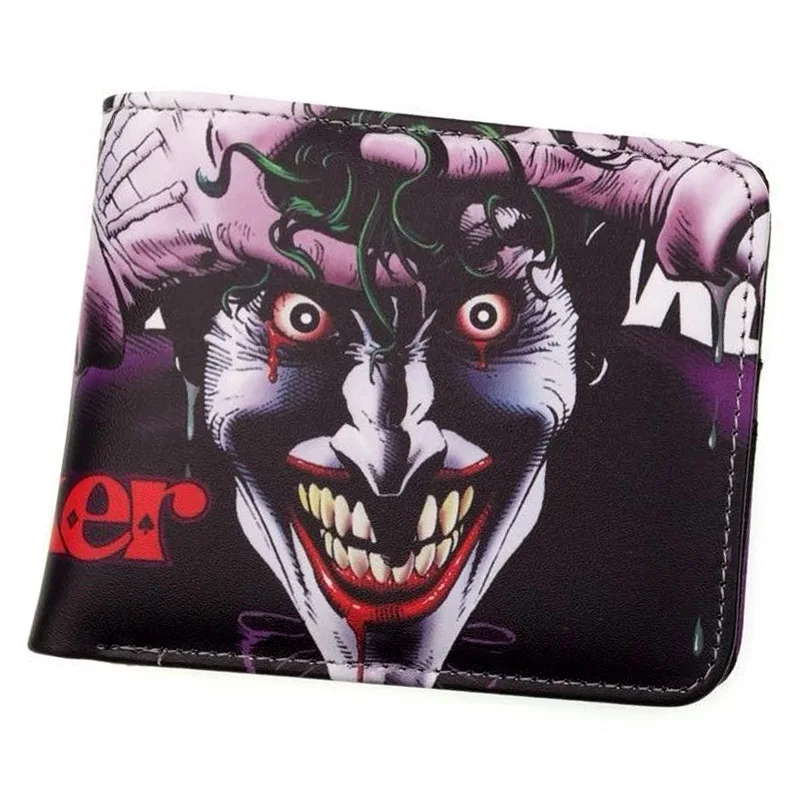 Мужской кошелек двойного сложения The Joker DC комикс | Багаж и сумки