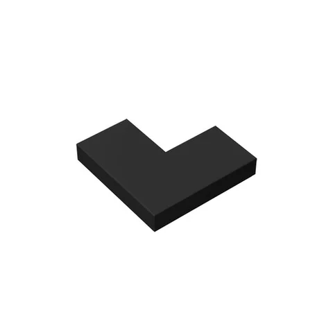 MOC Compatível monta as partículas 14719 Tile 2 x 2 Bloco de construção de canto de brinquedos educacionais de alta tecnologia de alta tecnologia