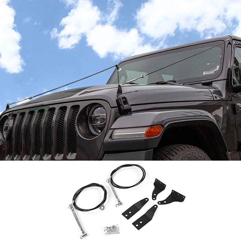 

Adjustable Limb Riser Kit for Jeep Wrangler JL 2018-2020, the Jungle Protector Obstacle Eliminate Rope