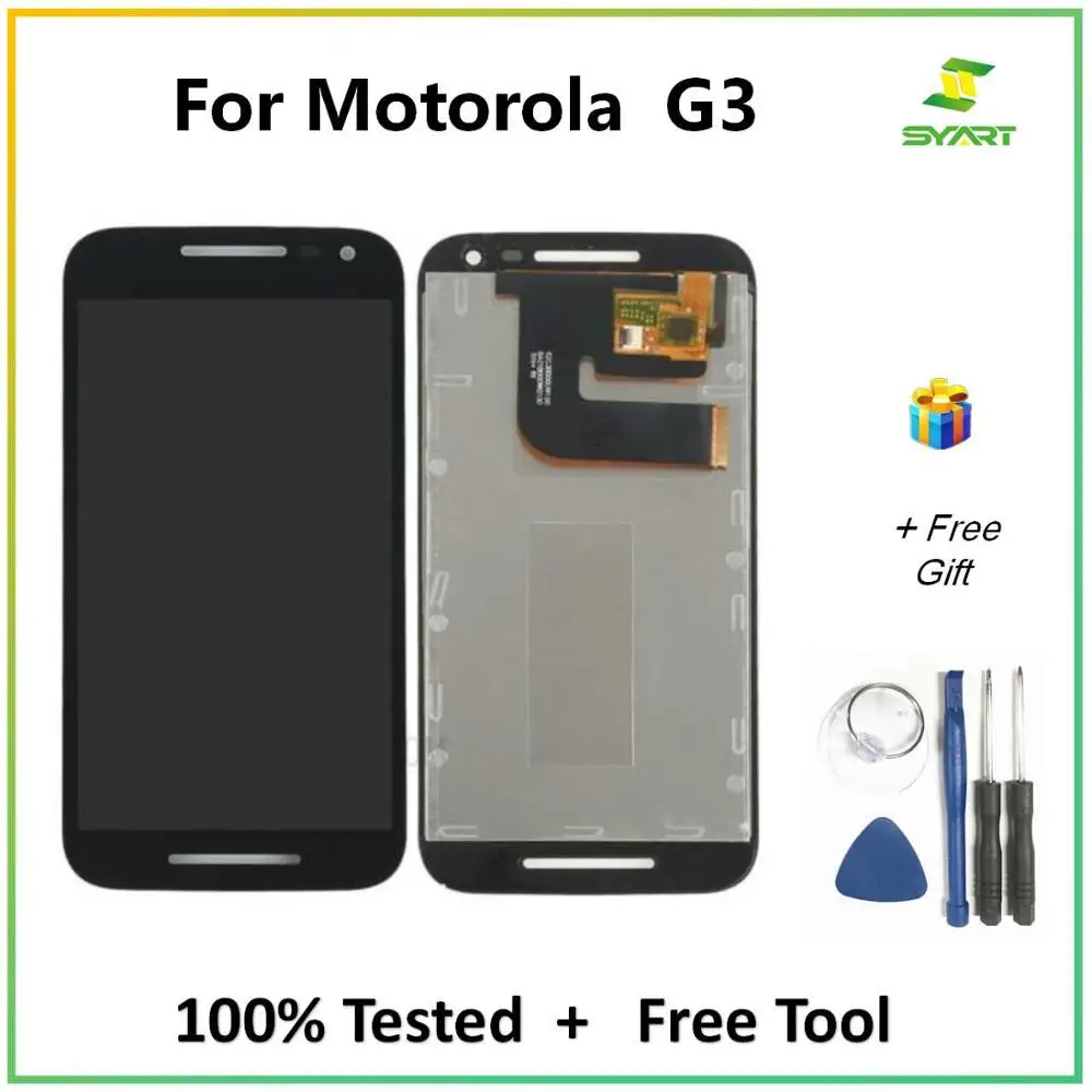 Для Motorola MOTO G3 5 0 &quotдюймовый сменный экран телефона lcd G3rd Gen XT1544 XT1550 XT1540 ЖК дисплей