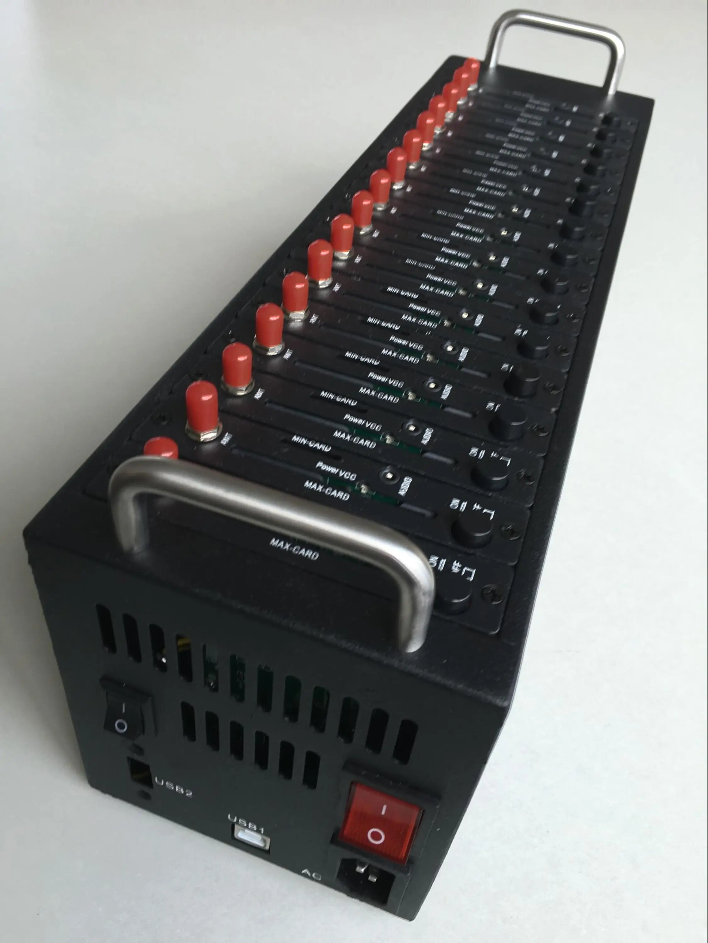 

16 port Modem Pool USB Interface SMS Quad Band Bulk sms modem sms server