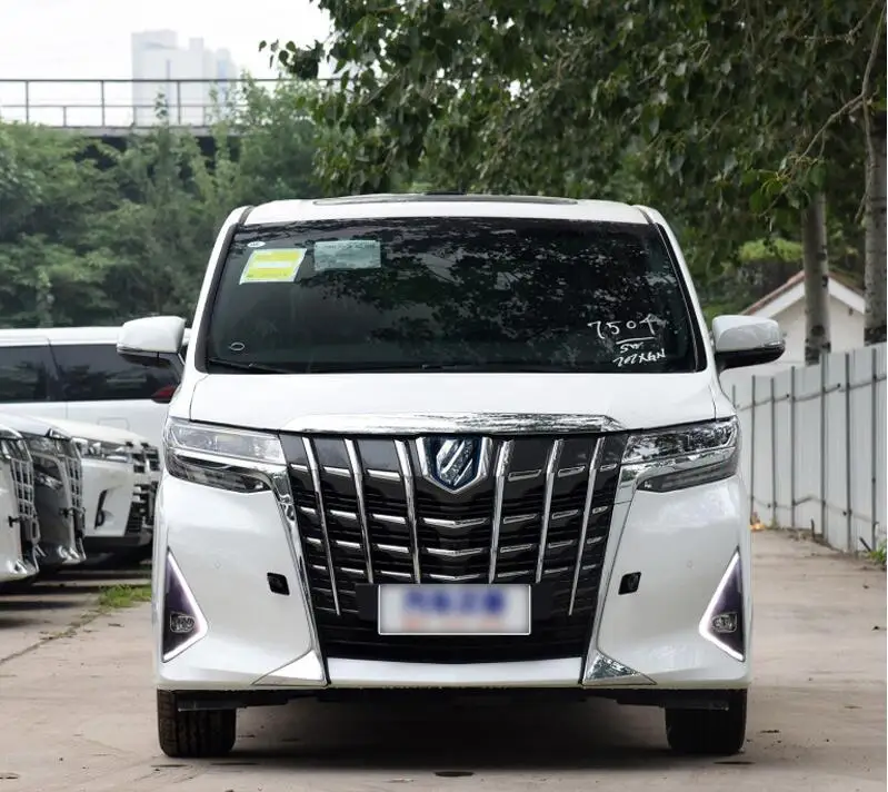 1 шт. автомобильный бампер фары Alphard передние 2019 ~ 2021y светодиодный ные ДХО
