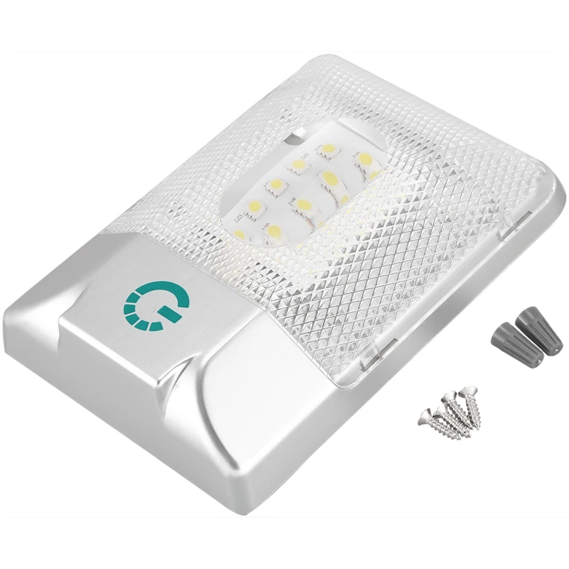 Внутренний одиночный купольный потолочный светильник 24 светодиода 12-24 В