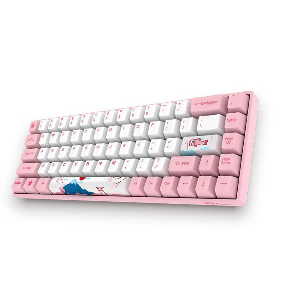 Оригинальная Механическая игровая клавиатура AKKO 3068 World Tour Токио Bluetooth 68 клавиш 85%