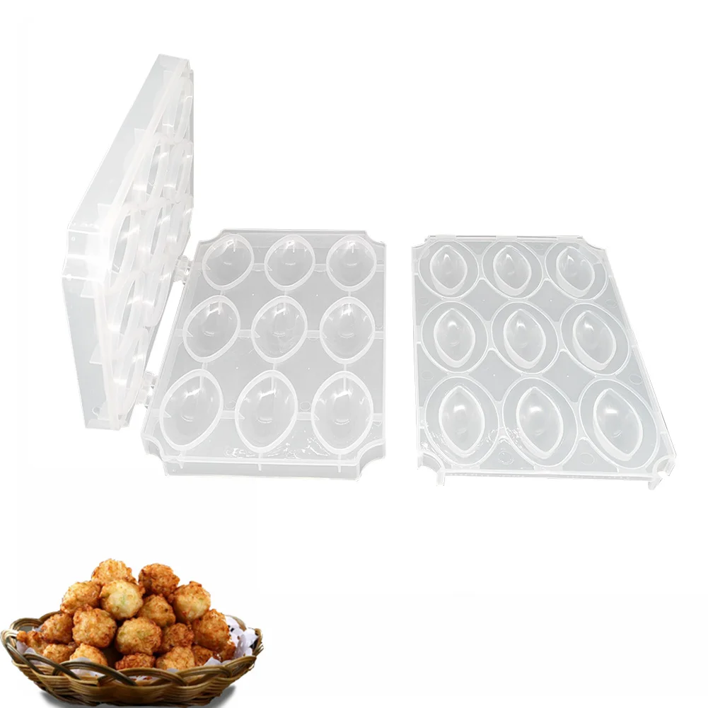 9 Holes Meatball Maker Machine Manual Meatloaf Mold DIY Stuffed Minced Meat Processor Desserts Cake Kitchen Tools Accessories |