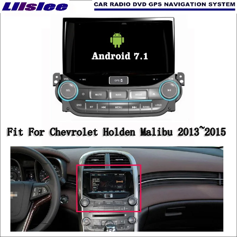 Liislee Android 7 1 2G RAM для Chevrolet Holden Malibu автомобильное радио Аудио Видео Мультимедиа DVD
