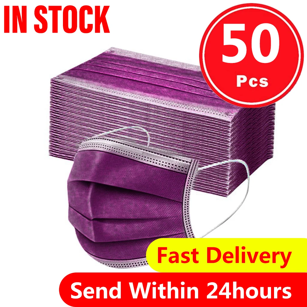 В наличии! 50 шт. одноразовые маски Mondmasker Earloop со ртом для лица маска рта Нетканая