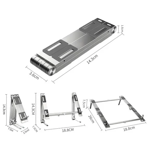 складной и портативный алюм