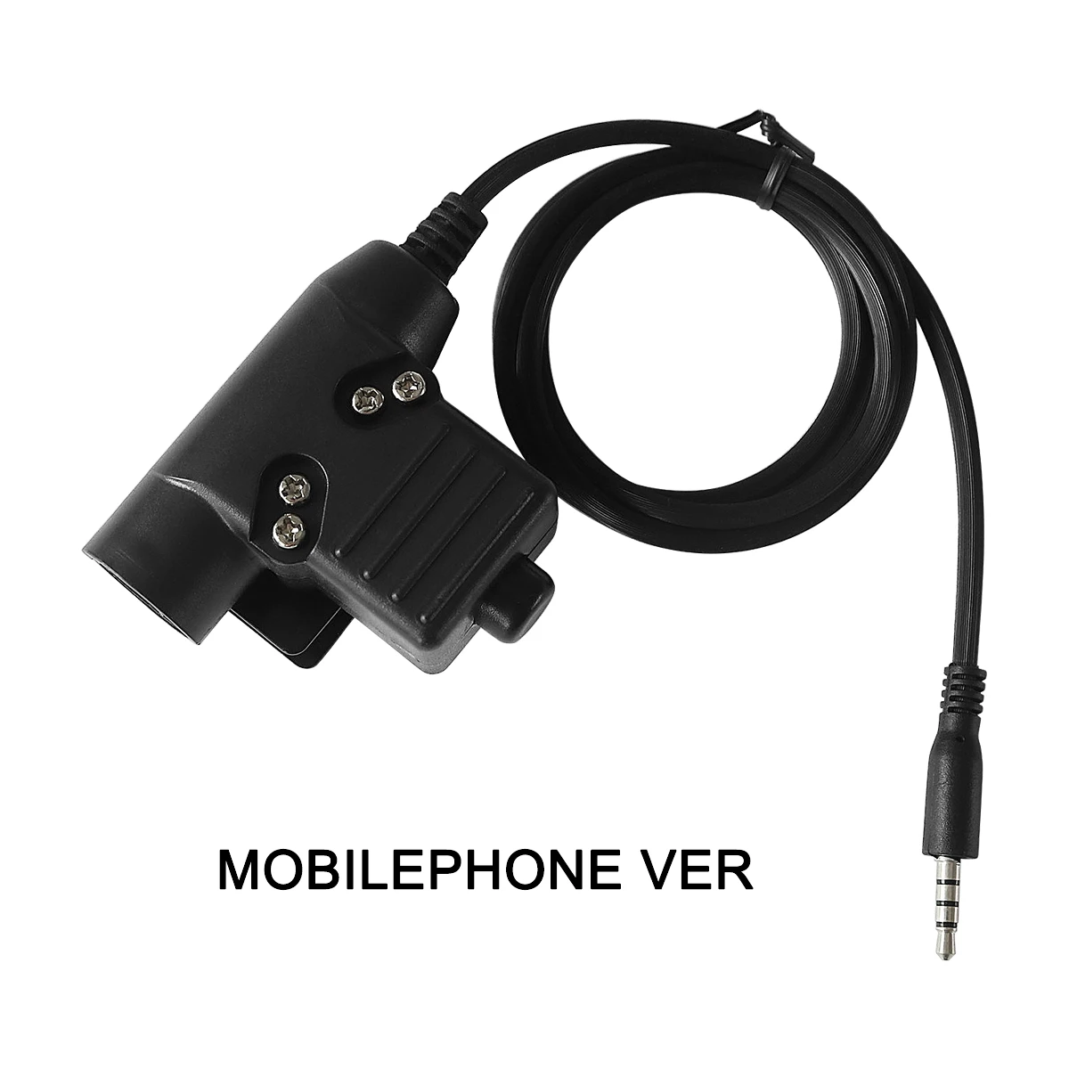 U94 PTT тактическая система Военная гарнитура адаптер Plug Push to Talk для Kenwood/Motorola 2-way/Motorola/ICOM/Midland/Phone