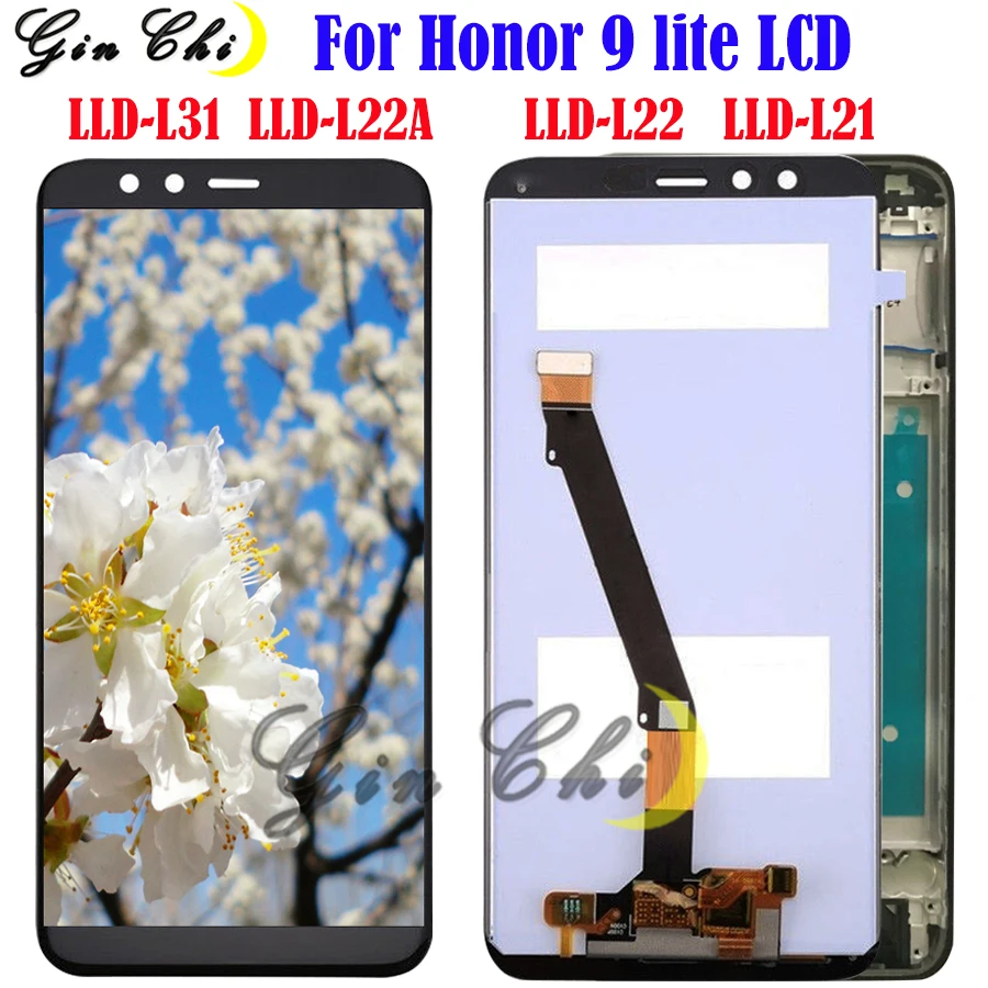 Для Huawei Honor 9 lite ЖК дисплей с сенсорным экраном дигитайзер LLD L31 L22A для Lite
