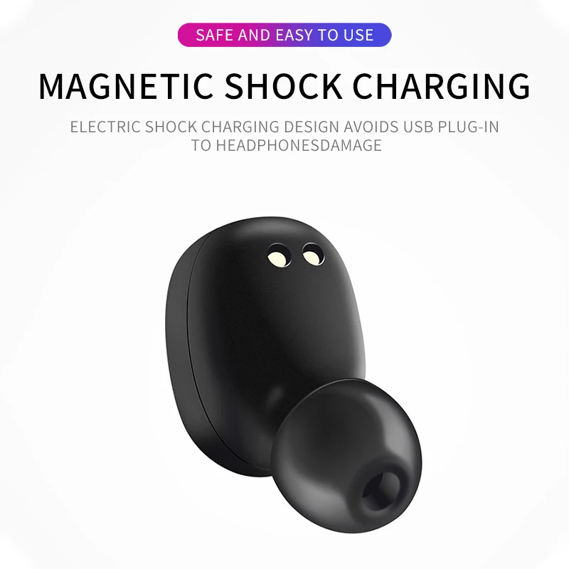 Настоящие беспроводные наушники PK Redmi Airdots Bluetooth Mini TWS 5 0 стерео игровая гарнитура