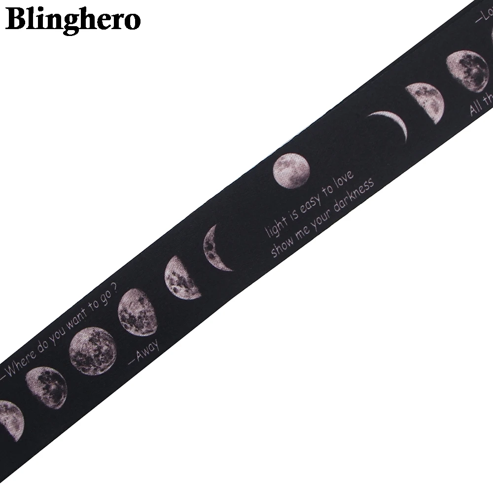 CB018 Moon Cartoon Cell Phone Lanyard For key ID Card Pass Gym USB badge Holder DIY Hang Rope Neck lanyards