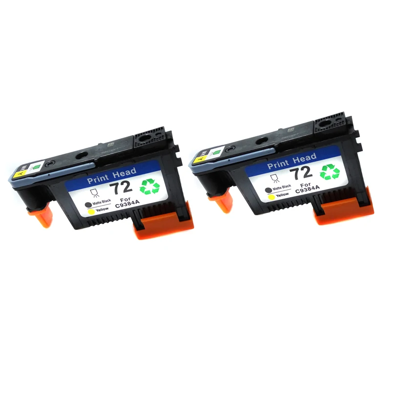 2x MK/Y 72 Печатающая головка совместима с hp72 C9384A для Designjet
