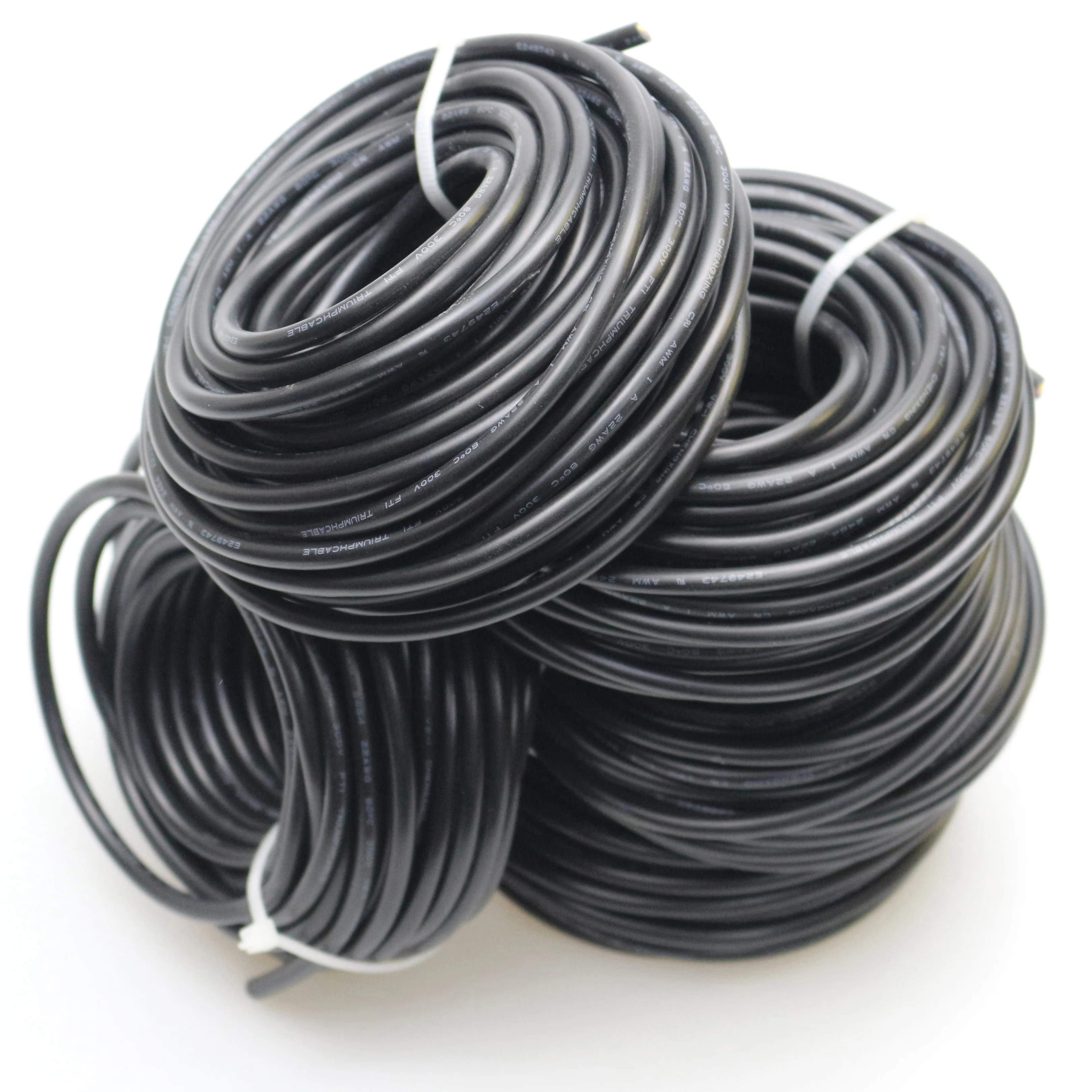 10 метров UL 2464 2C / 3C 4C 5C /6C 26AWG многожильный ПВХ кабель луженая медная проволока