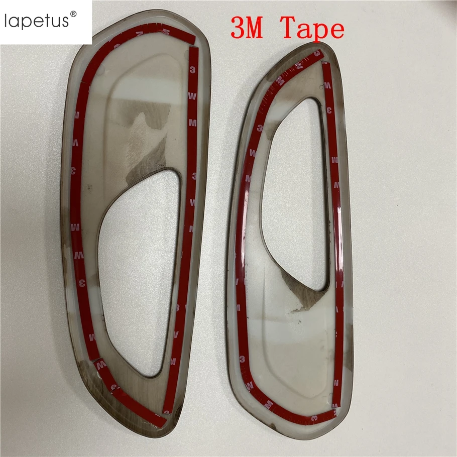 

Lapetus Wood Grain Look Accessories Fit For Mercedes-Benz Vito W447 2014 - 2019 Inner Car Door Handle Bowl Frame Cover kit Trim