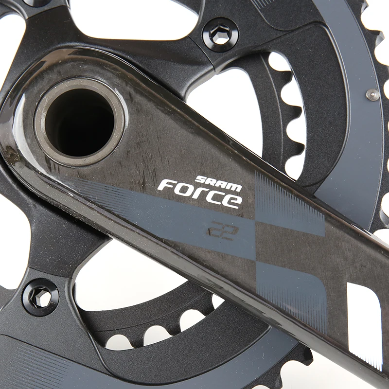 SRAM Force 22 2X11 скорость FC шоссейный велосипед шатун 50x34T 53x39T 170/172.5 мм карбоновый рычаг