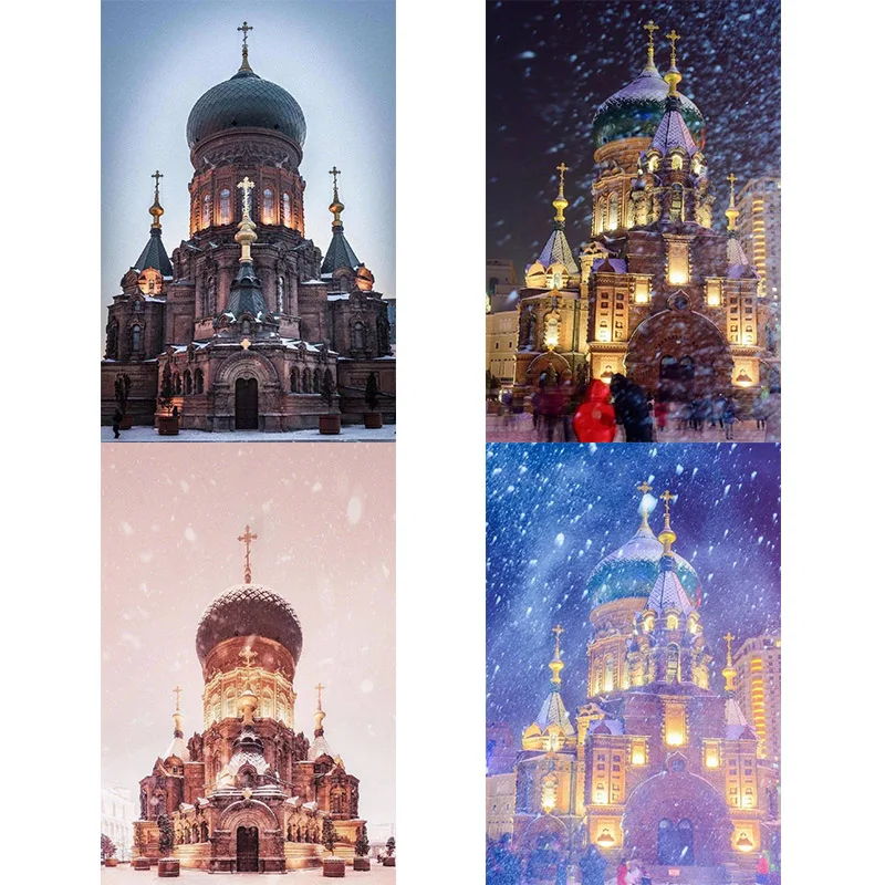 

5D DIY Building Landscape Diamond Painting Cross Stitch Full Square Round Drill Embroidery Handmade Home Room Wall Decor Craft