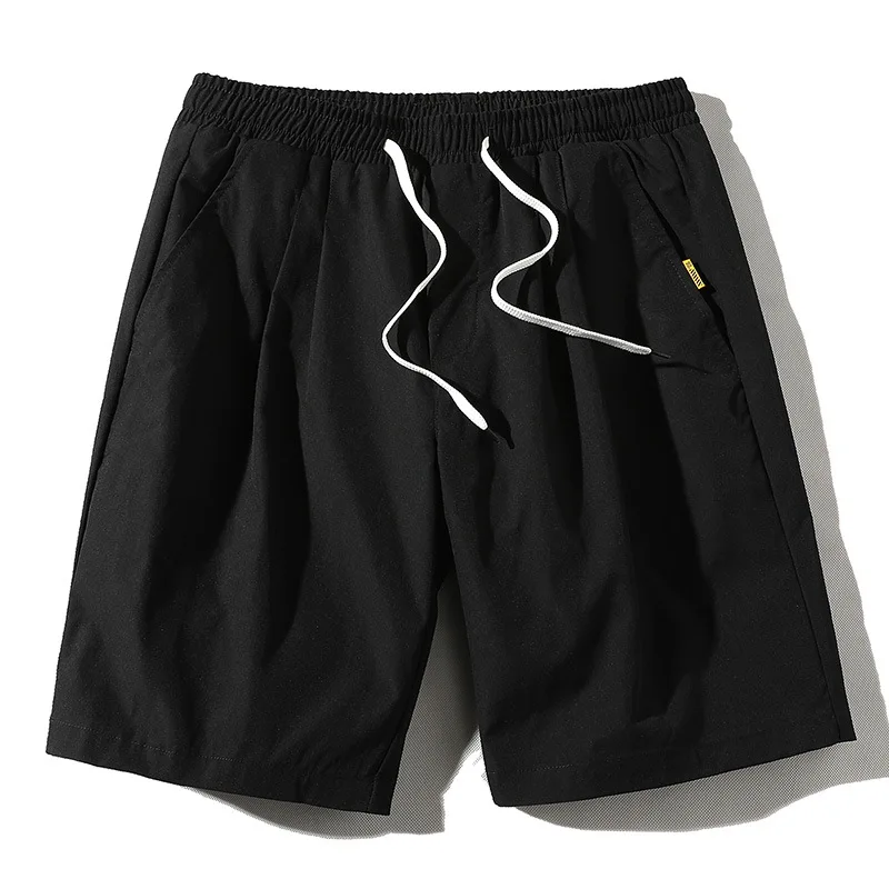 Мужские пляжные шорты FGKKS однотонные с карманами повседневные на лето | Мужская