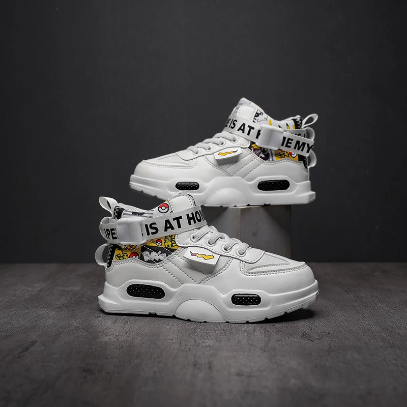 Детская повседневная обувь для мальчиков Баскетбольная бега Детские