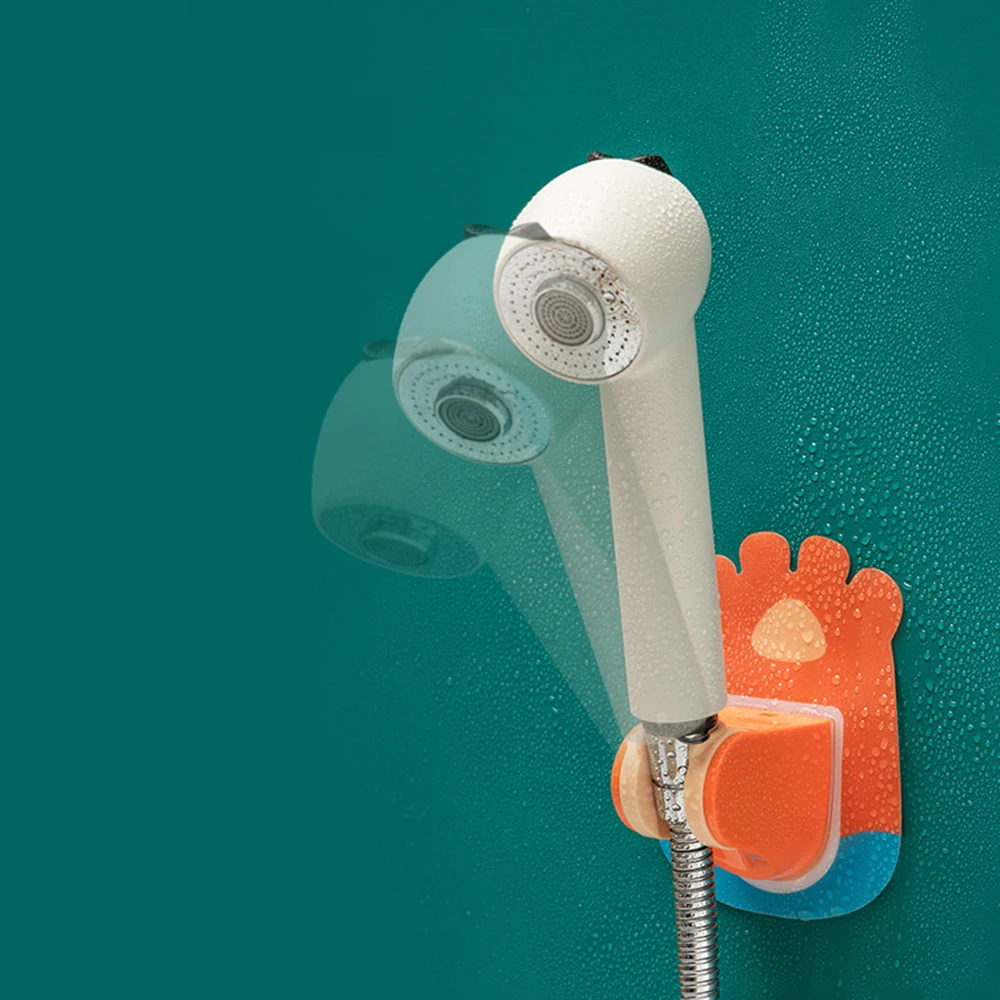 Держатель для дома ванной душа настенный держатель на присоске Регулируемый