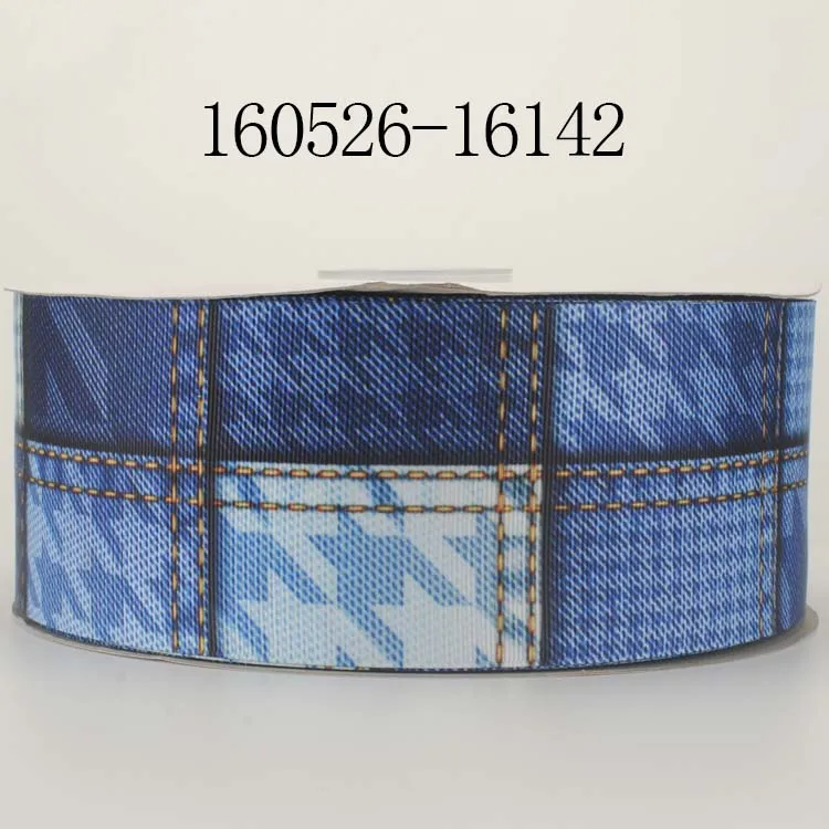 Новая распродажа 50 ярдов 3 дюйма 75 мм цветная лента под джинсы с принтом корсажная