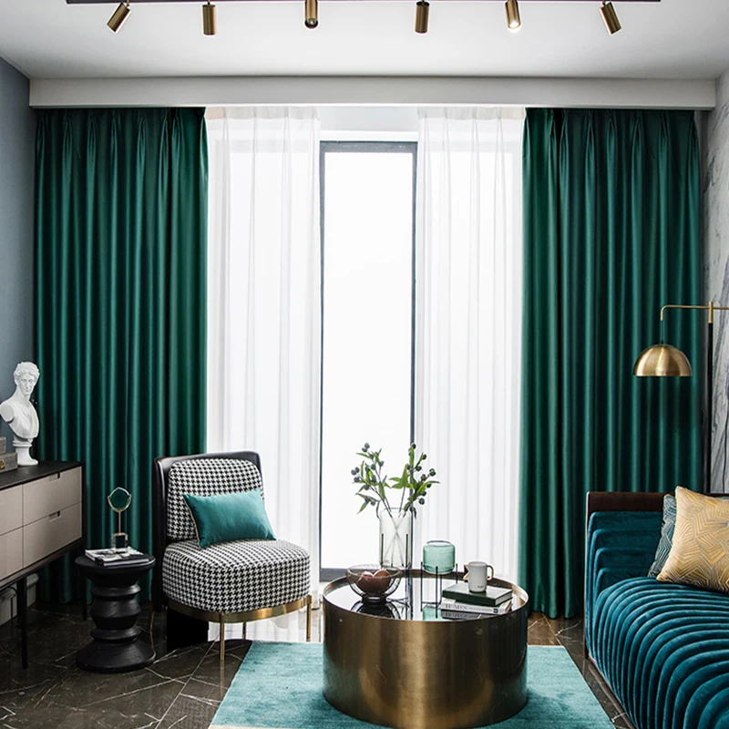 Современные затемняющие шторы Hmyi для гостиной спальни занавески окна Rideaux Cortinas