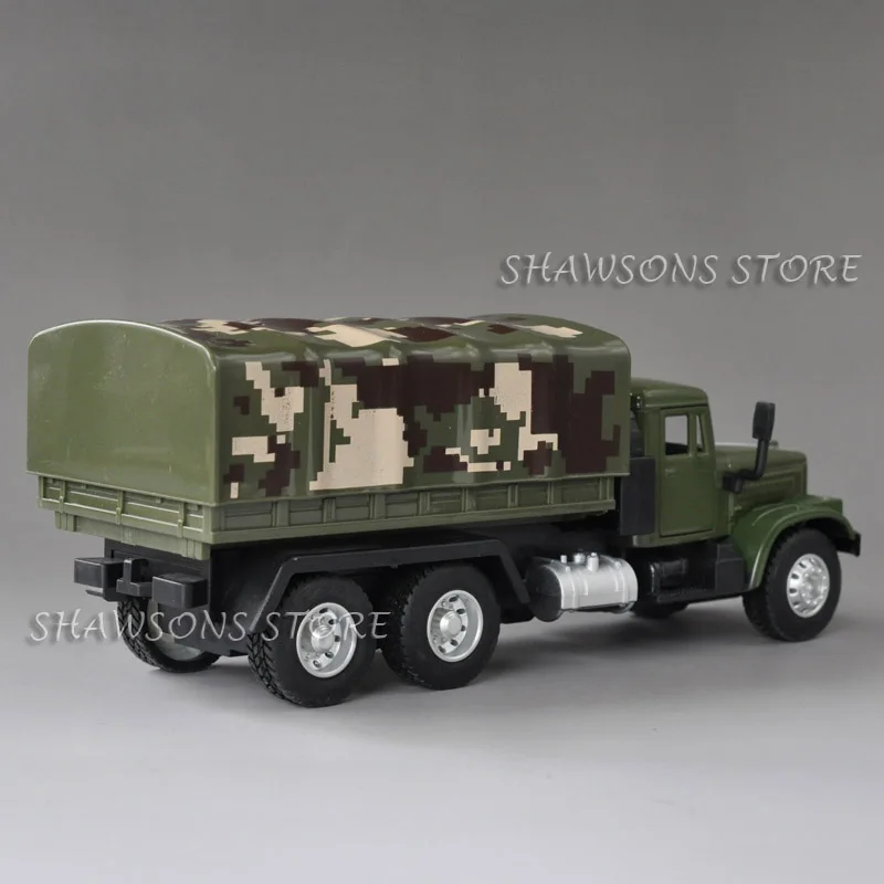 1:43 литья под давлением военные Игрушечная модель грузовика Украины KrAZ 256B