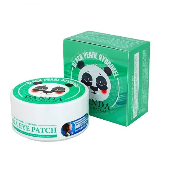 Гидрогелевые патчи для кожи вокруг глаз White Organia Panda Eye Patch с коллоидным золотом и