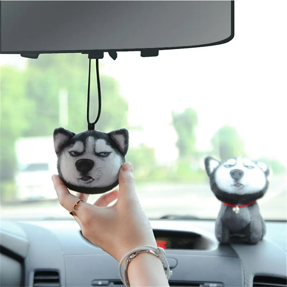 Car Ornament Dashboard Dog Cat Doll Air Freshener Cartoon Decoration Hanging 3D Pendant Accessories | Автомобили и мотоциклы