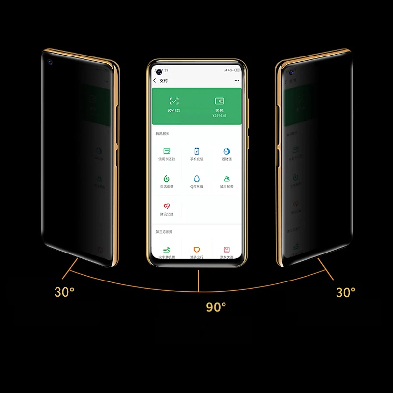 Для Защитное стекло для сохранения личной информации samsung M50 M40 M20 M30 закаленное Стекло samsung Galaxy A90 A80 A70 A50 A60 A20E A40 защитный Стекло