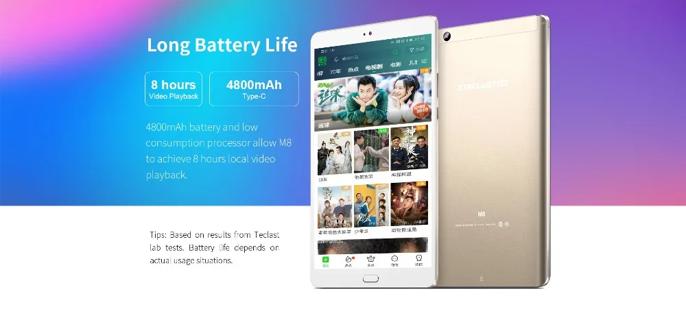 Teclast M8, 8,4 дюймов, 2560x1600, четырехъядерный процессор, 4K видео, g-сенсор, планшеты, 3 ГБ ОЗУ, 32 Гб ПЗУ, Wifi, двойная камера, планшет на Android