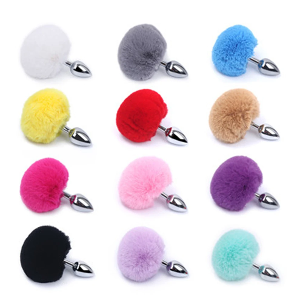 Tail Plug in Anal Sex Toys Bunny Butt for Women Couples Puppy Vibrators SM Cosplay Games |