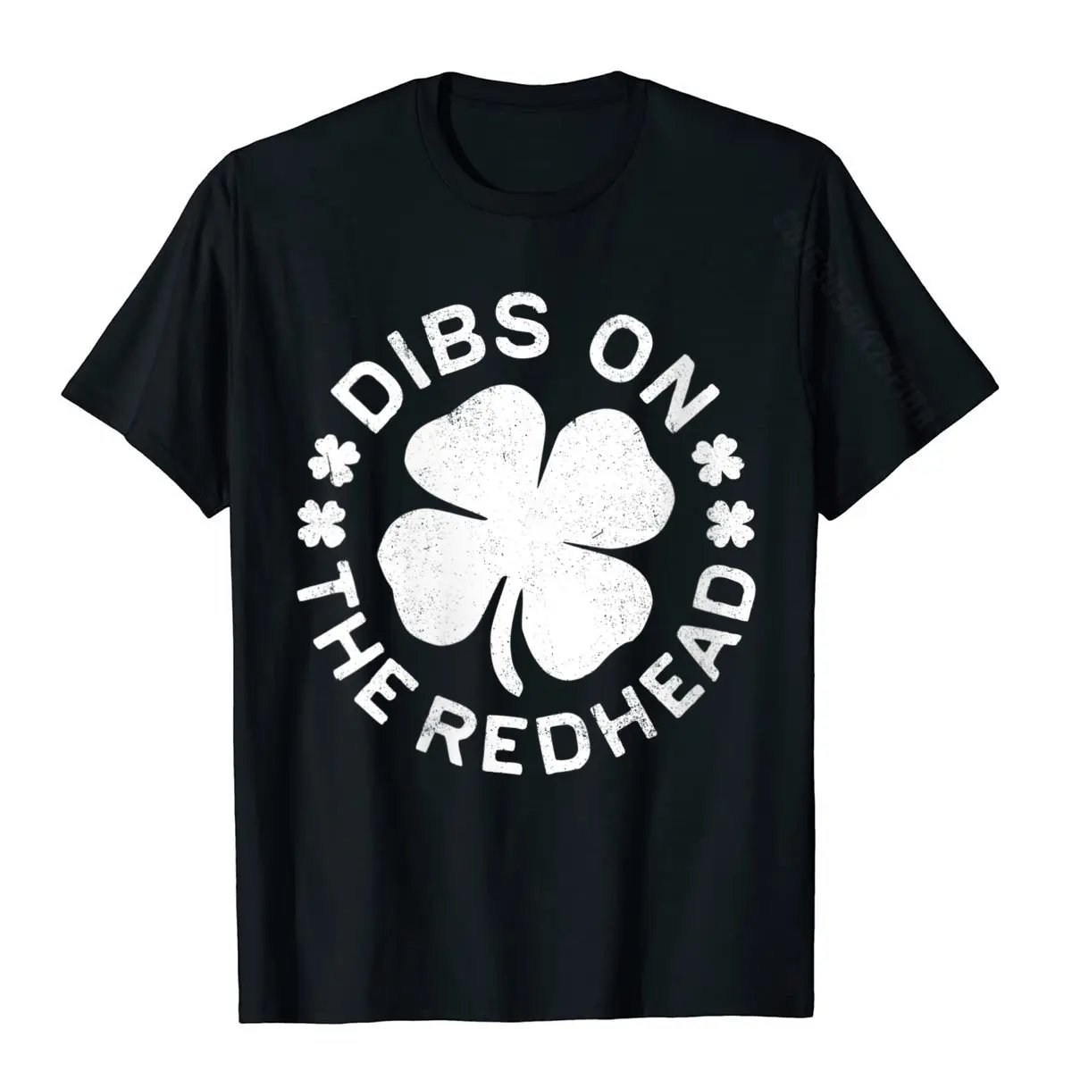 

Womens Dibs On The Redhead Shirt Funny St Patricks Day Drinking T-Shirt Summer Tees Cotton Mens T Shirt Summer New Arrival