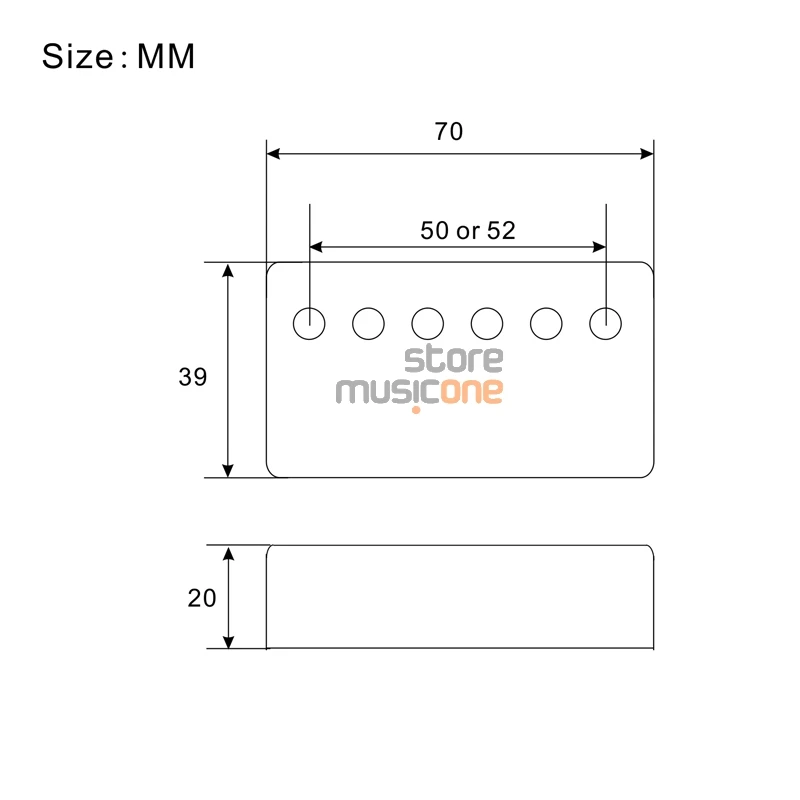 10 шт. латунь крышки звукоснимателя/крышка/Shell/топ для LP металлическая