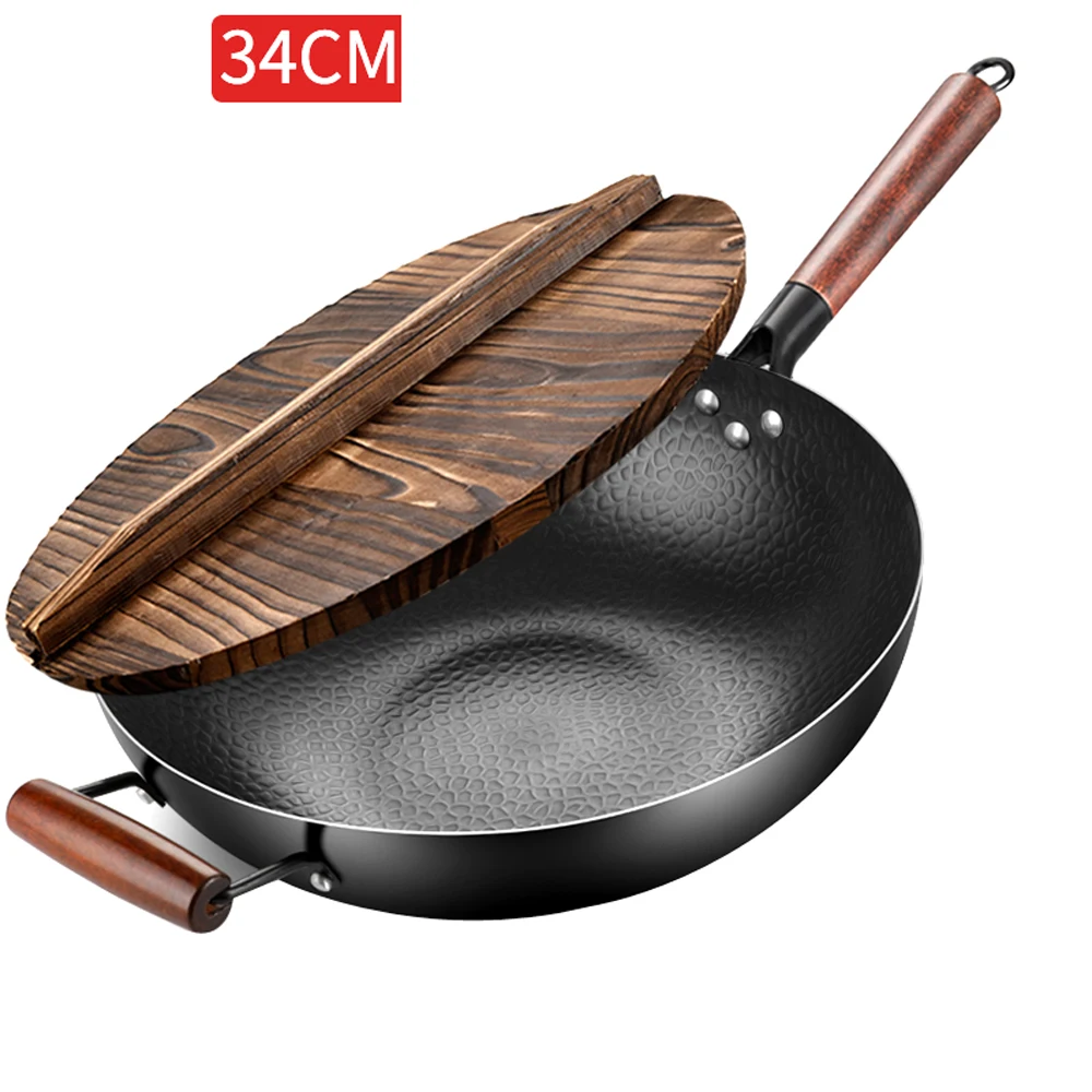 Чугунная сковорода с чугунным покрытием не покрытая кастрюля для газовой и