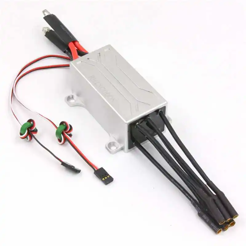 90A двухсторонний бесщеточный ESC полностью водонепроницаемый коэффициент