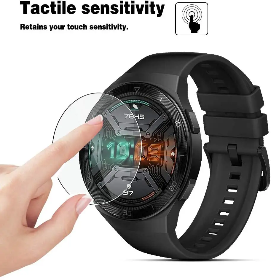 Защитная пленка для экрана Huawei Watch GT2e HD из закаленного стекла gt2e Sports Smart GT 2e |