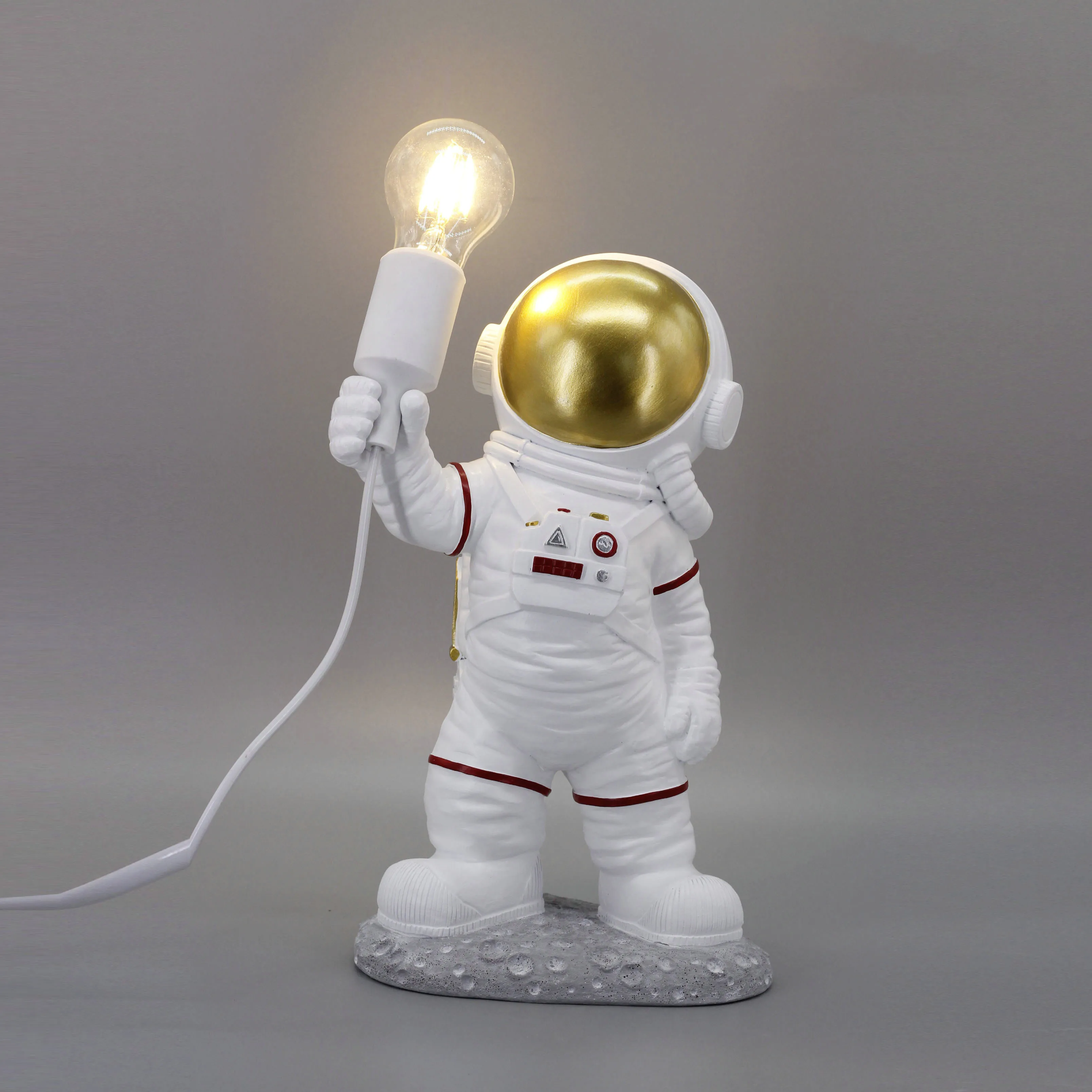 Скульптура космического человека статуя астронавта 3D печать луна ночник ins