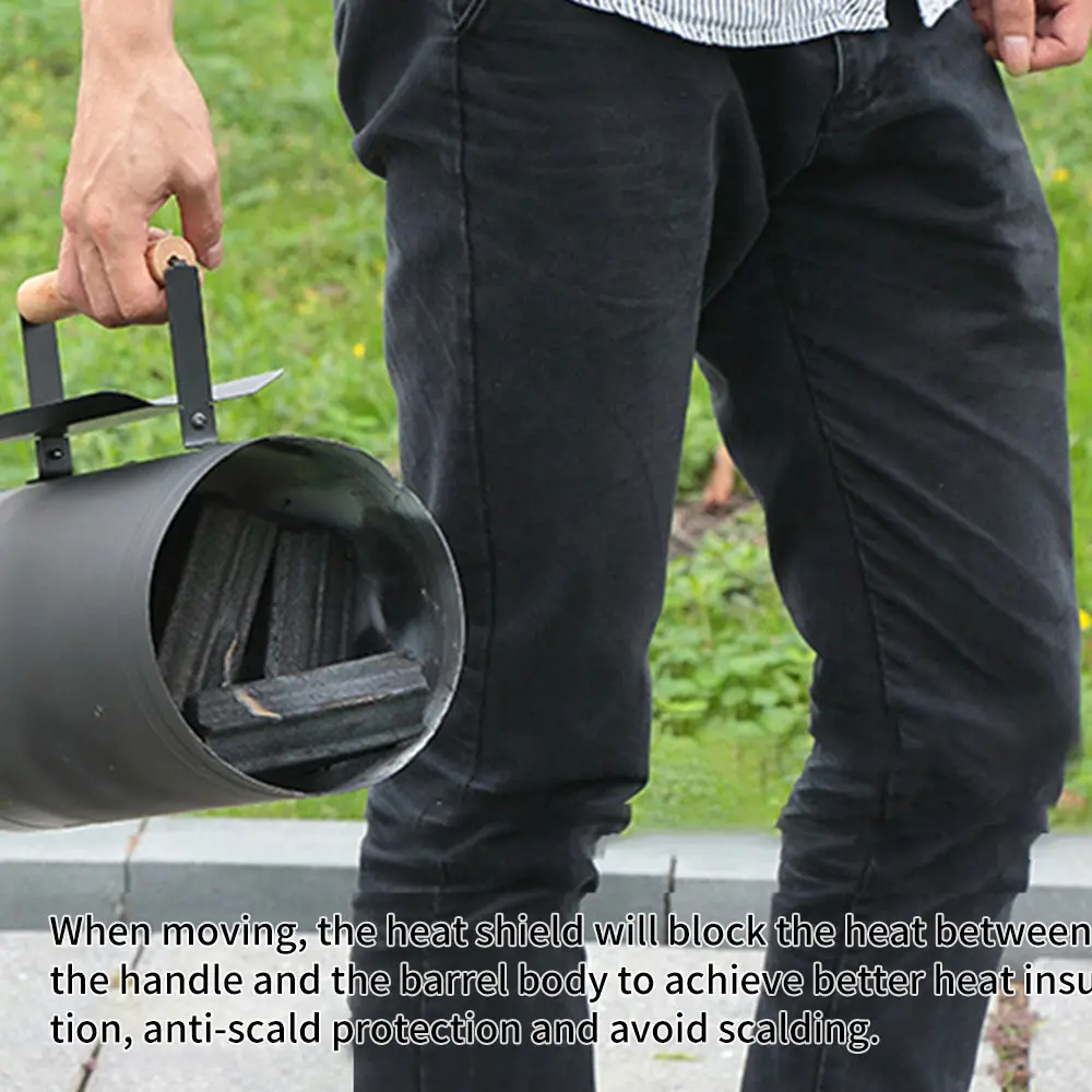 Безопасный ствол зажигания с древесным углем прочная карбоновая плита для