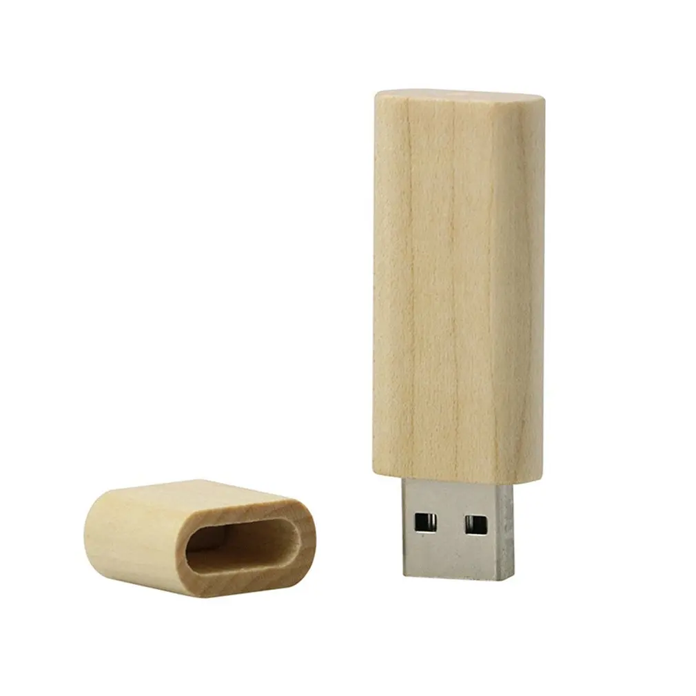 Прямоугольная форма в форме кленового дерева USB 2 0 высокоскоростные флеш