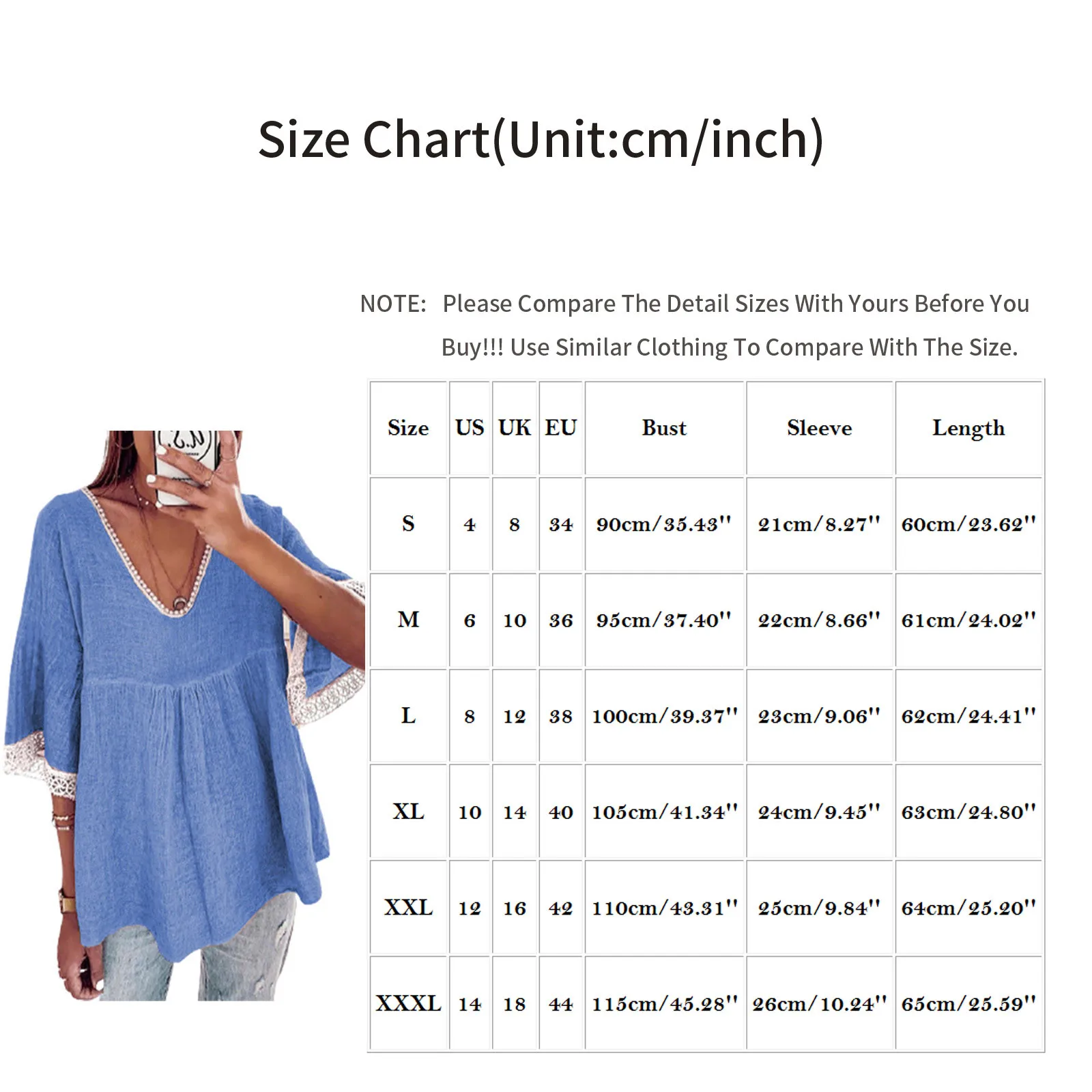 

Women Tops Stripe Print Blouse Bow Shirt V-neck Half Sleeve Blouse Office Tops Women's Elegant Lady Loose Blouse Workwear