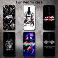 fashion art rock music arctic monkey phone case for redmi 5 5plus 6 pro 6a s2 4x go 7a 8a 7 8 9 k20 case