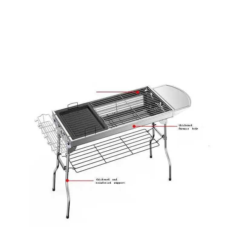 

Smoker Parrilla Griller Mini Griglia Portable Barbeque Asador a Carbon Grill for Outdoor Barbacoa Churrasqueira Bbq Barbecue