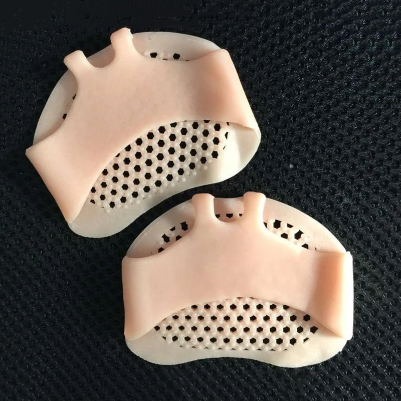 Одна пара стельки для носков силиконовые подушечки передней части стопы удобные